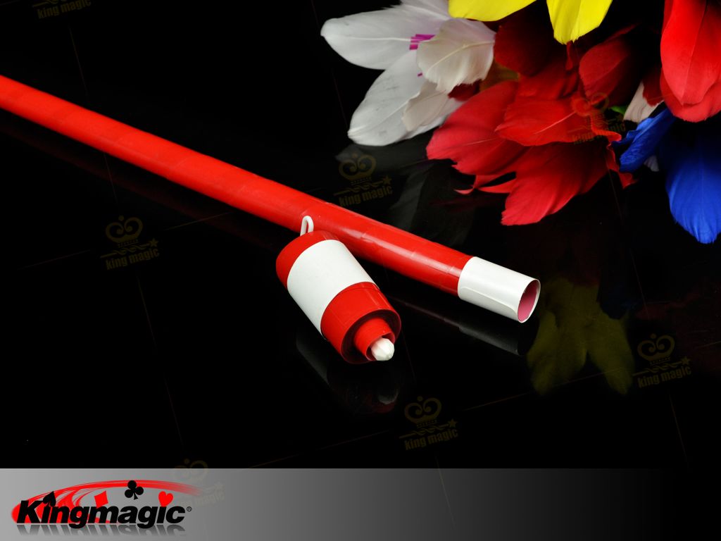 Korea Plastic Appearing Cane (Red)