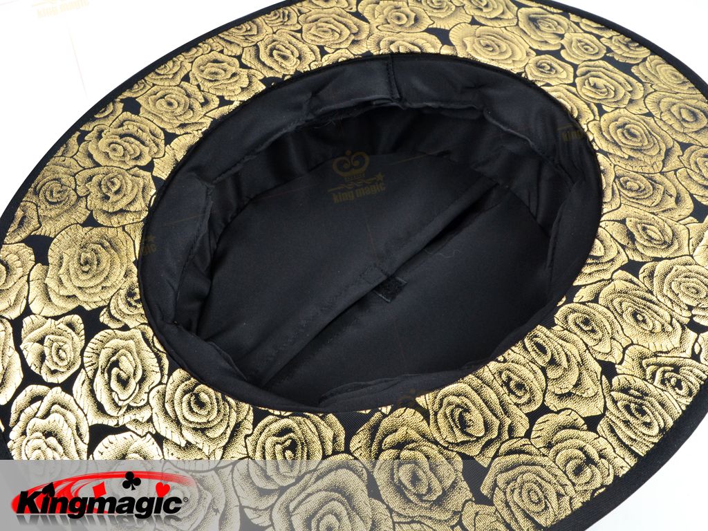 Folding Top Hat - Rose