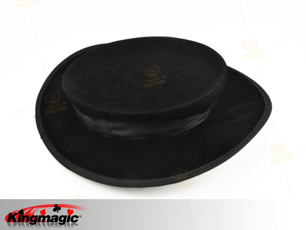 Folding Top Hat - black