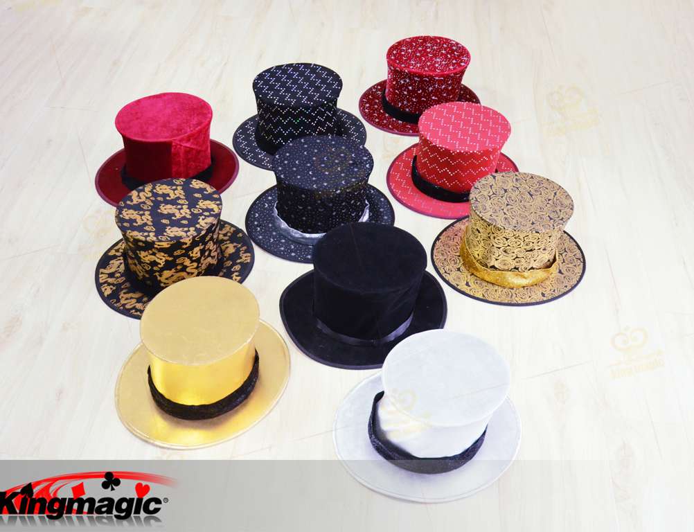 Folding Top Hat - black