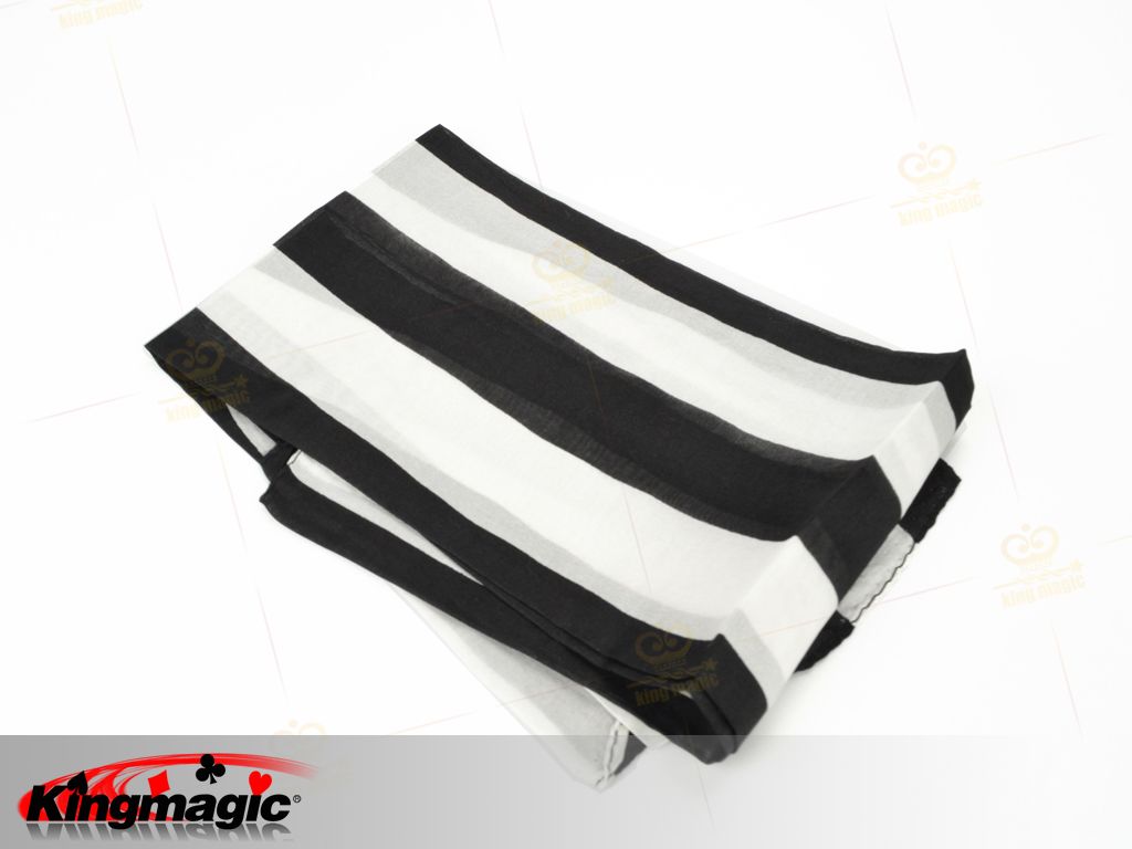 Zebra Silk Set (Black And White, 60cm) - Click Image to Close