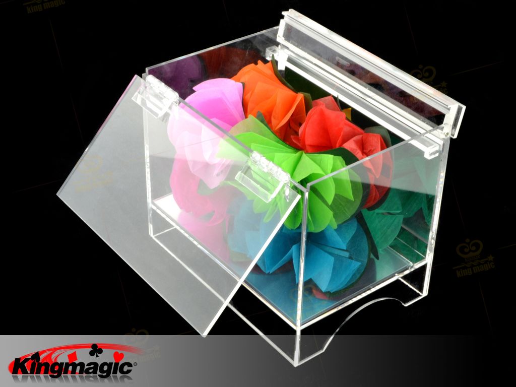 Crystal Box Appearing Flower