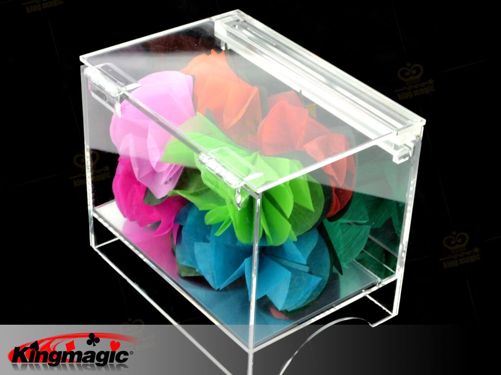 Crystal Box Appearing Flower