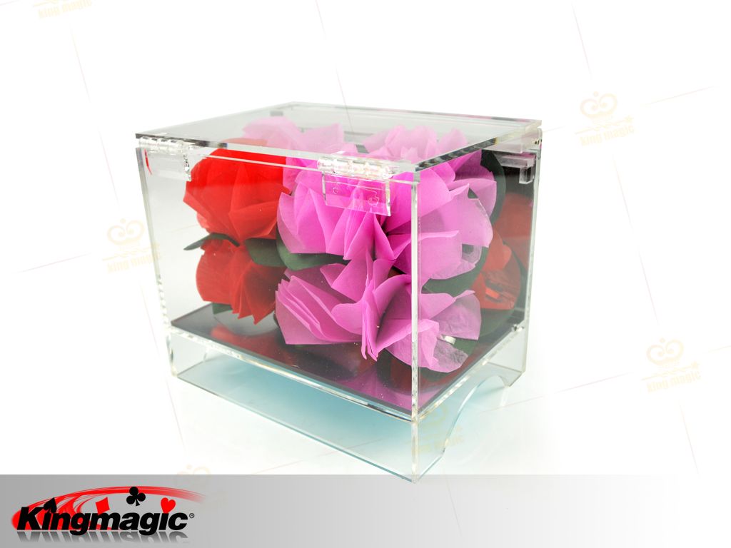 Crystal Box Appearing Flower - Click Image to Close