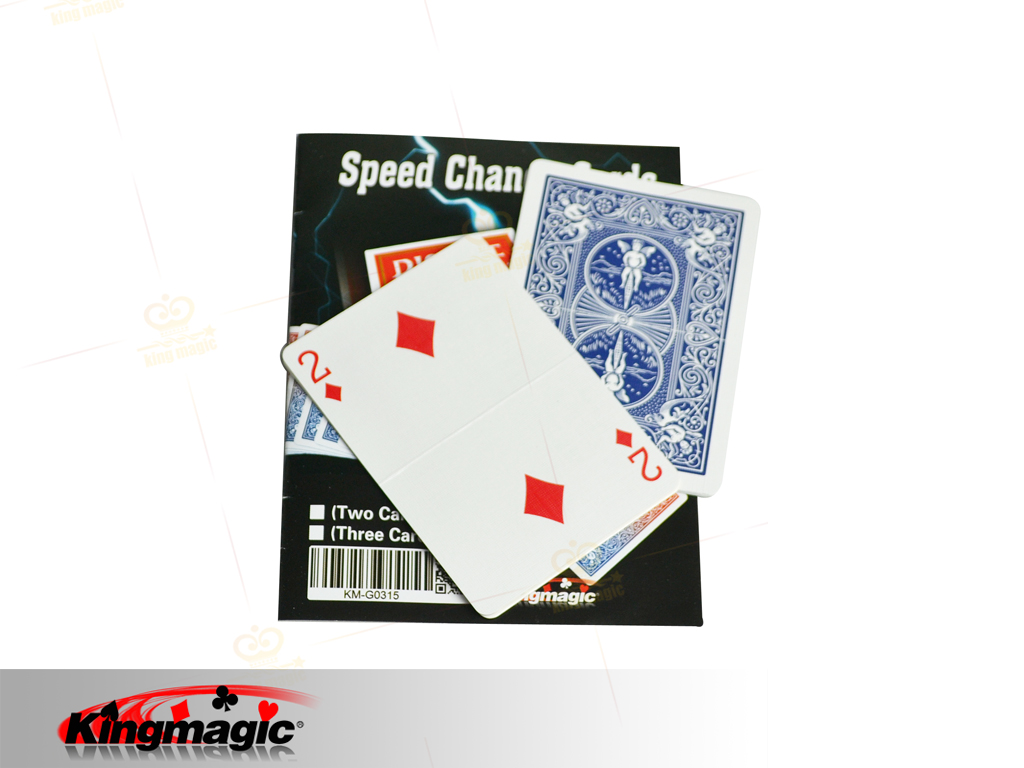 Speed Change Cards (Two Cards) - Click Image to Close