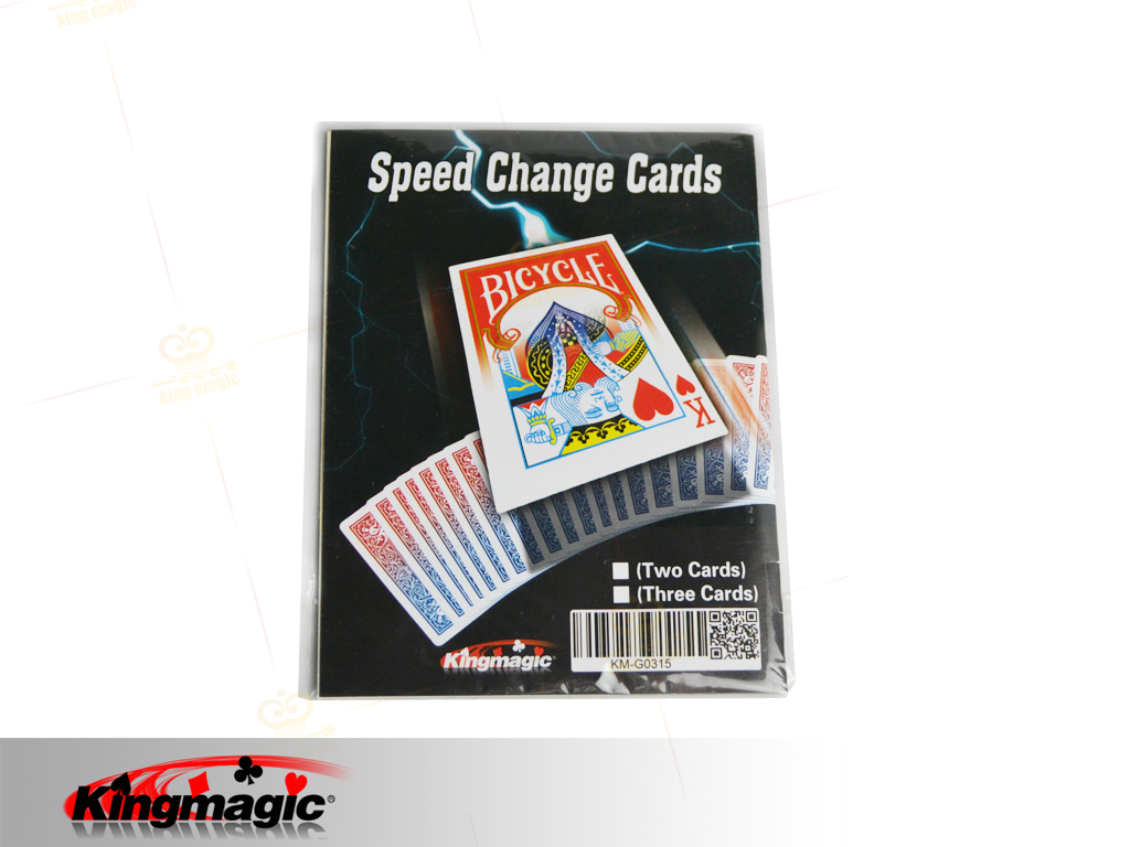 Speed Change Cards (Two Cards)