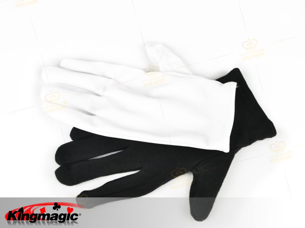 Black And White Gloves To Streamer