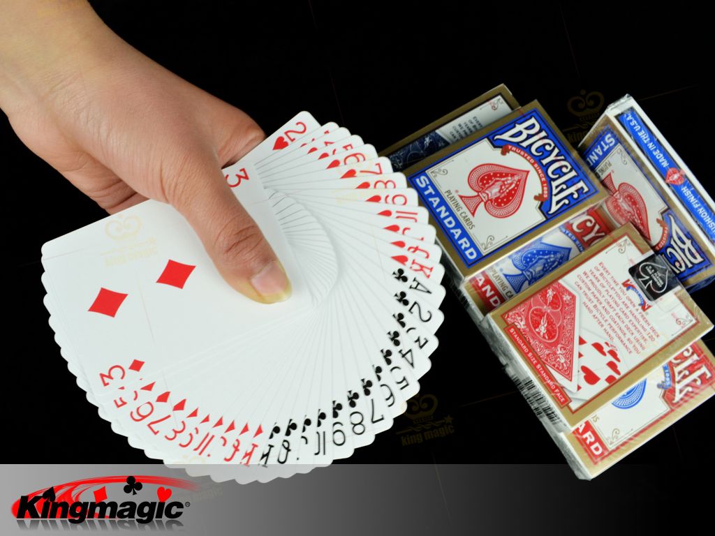 Bicycle 808 Playing Cards (Gold Red) - Click Image to Close