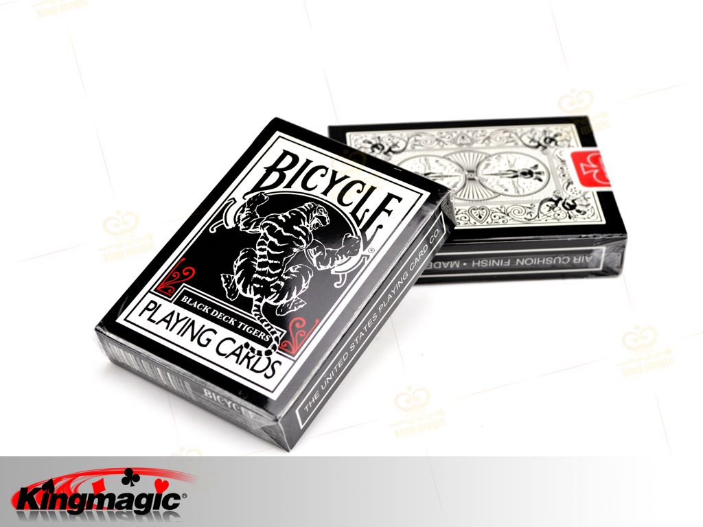 Bicycle Black Tigers Deck II - Click Image to Close