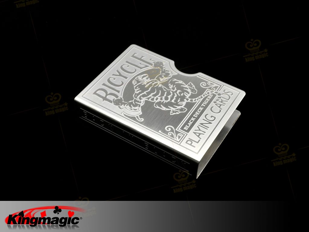 Steel Tiger Card Protector (Carving)
