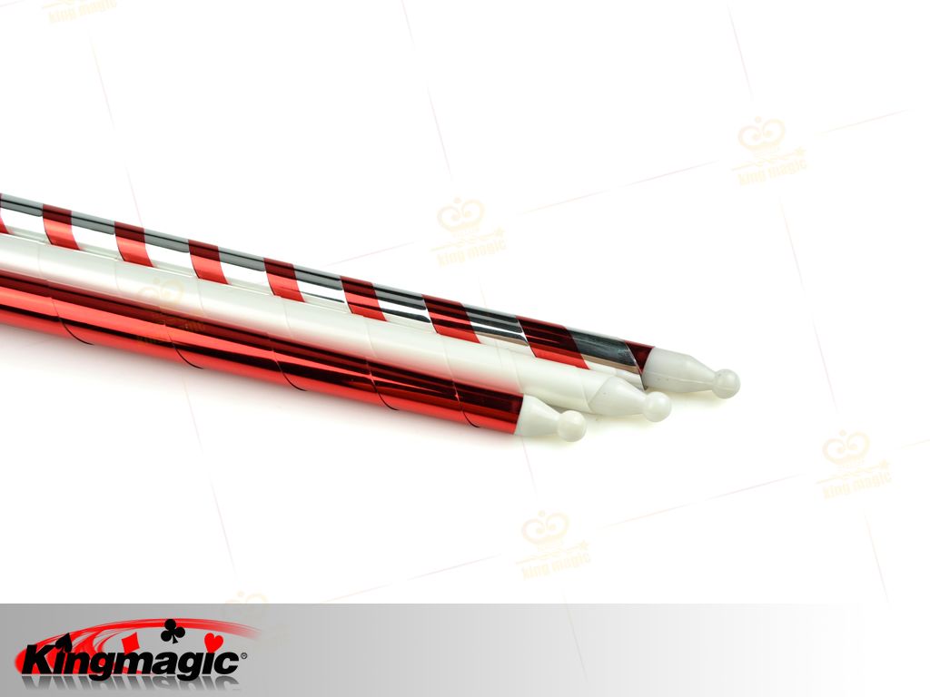 Triple Color Changing Cane (Red-White-Red White)