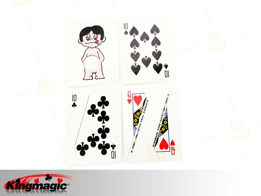 Card To Funny Boy Magic Trick