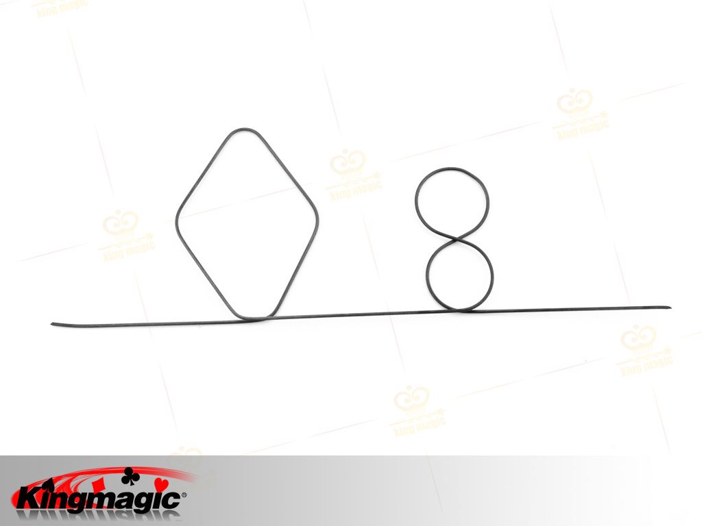 Memory Metal Wire Fire Prediction (Small) 8 heart - Wiregram - Click Image to Close