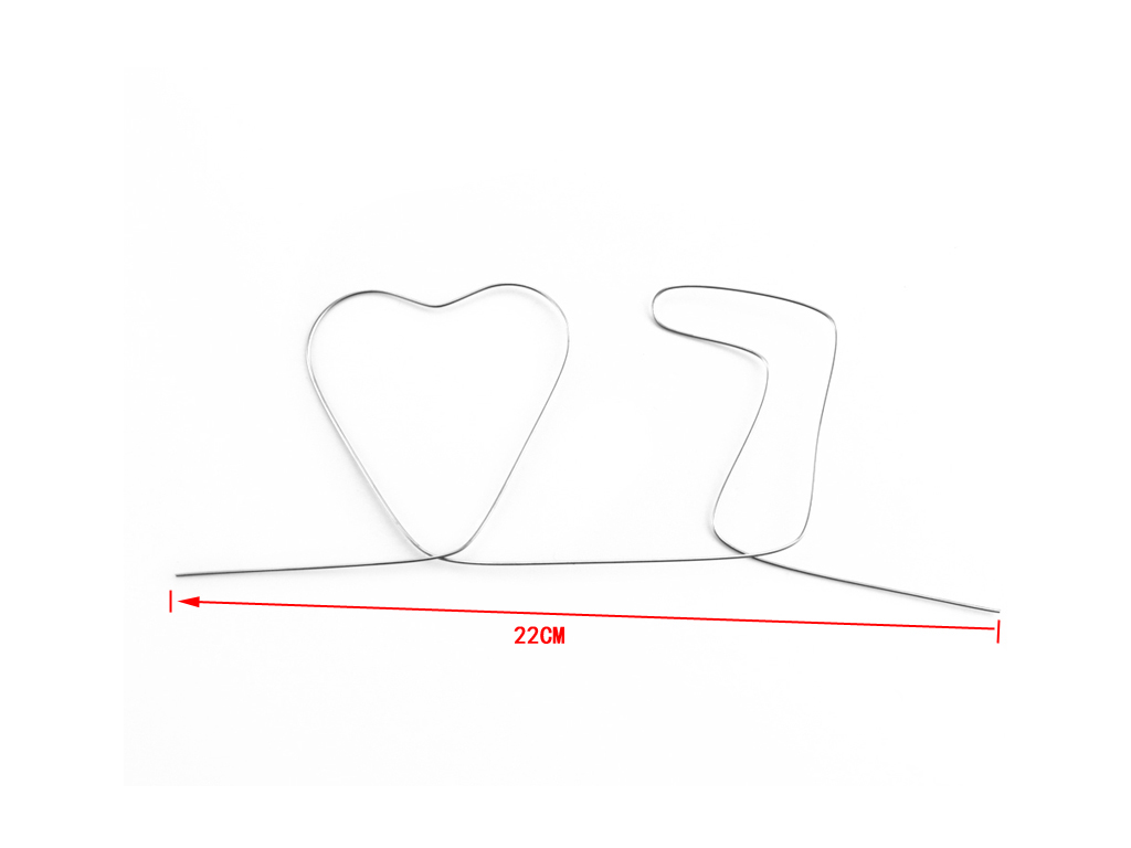 Memory Metal Wire Fire Prediction (Small) 8 heart - Wiregram