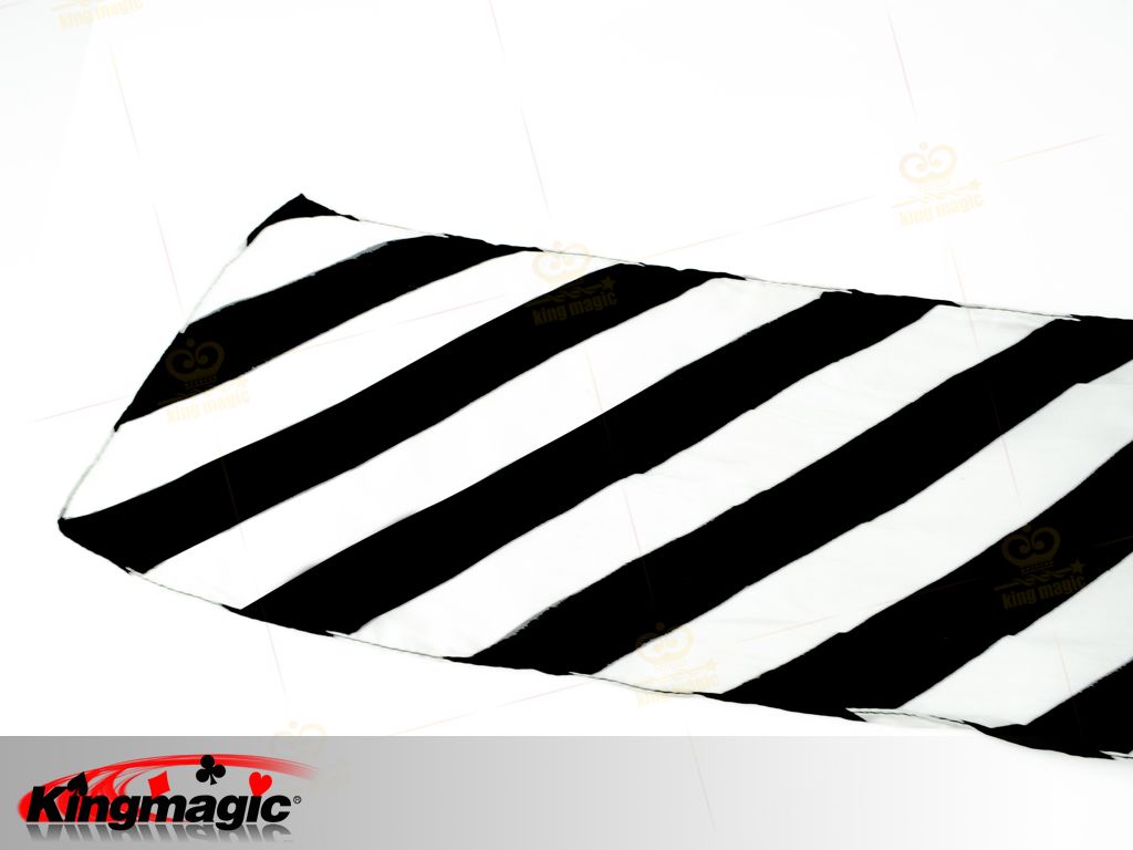 Black White Long Silk (16*500cm) - Click Image to Close