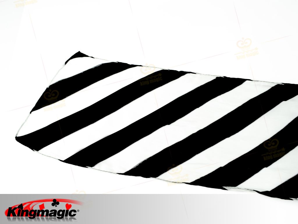 Black White Long Silk (16*500cm)