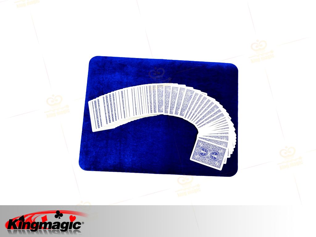 Card Mat Blue Standard Size