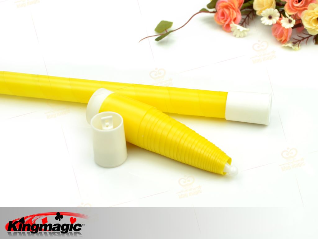 Plastic Vanishing Cane (Yellow)