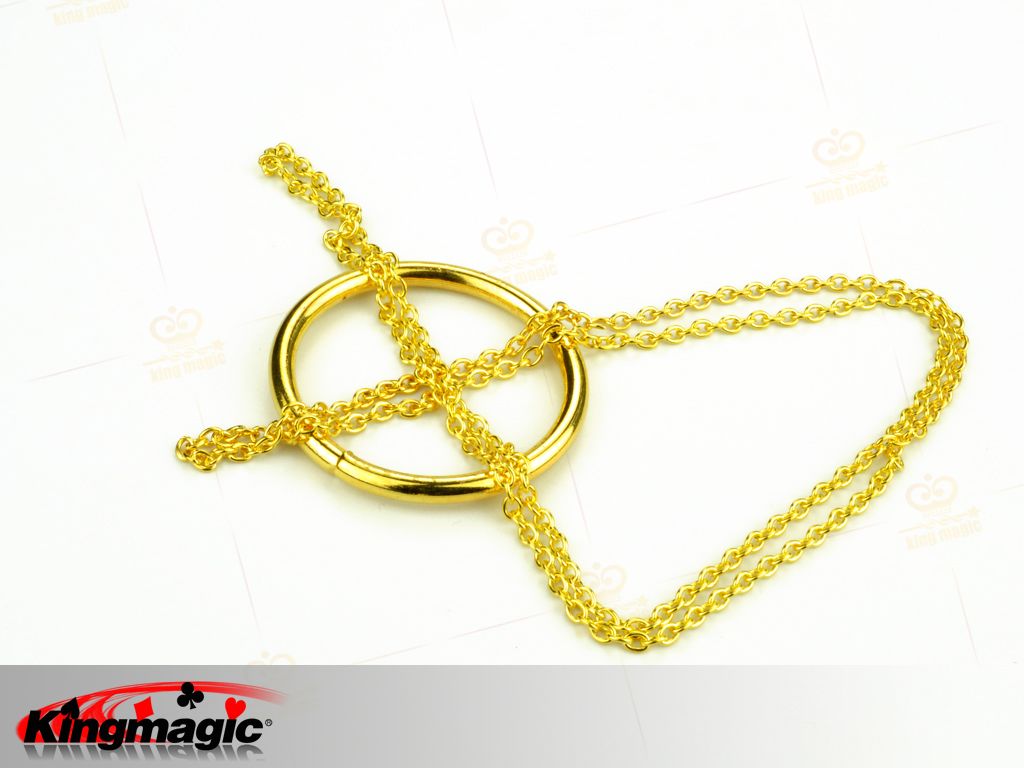 Chain and Ring (Gold) - Click Image to Close