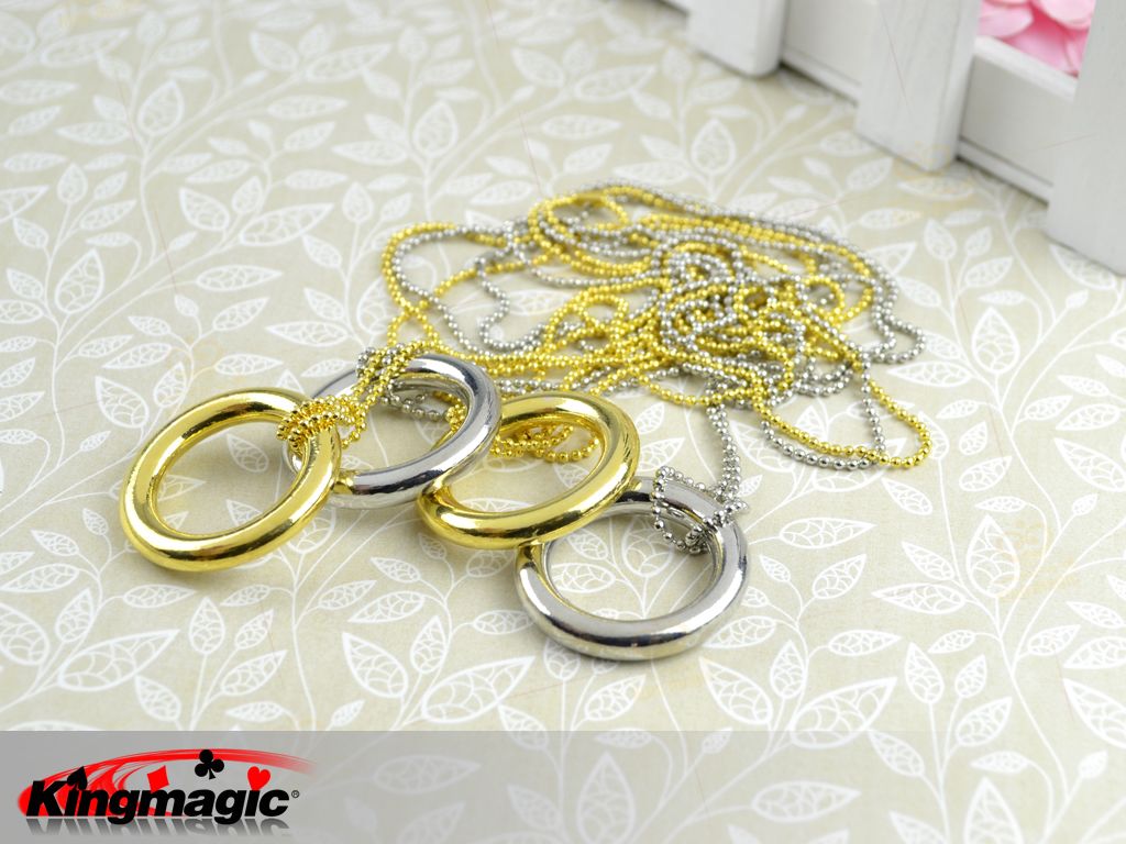 Deluxe Iron Chain and Ring (Gold)
