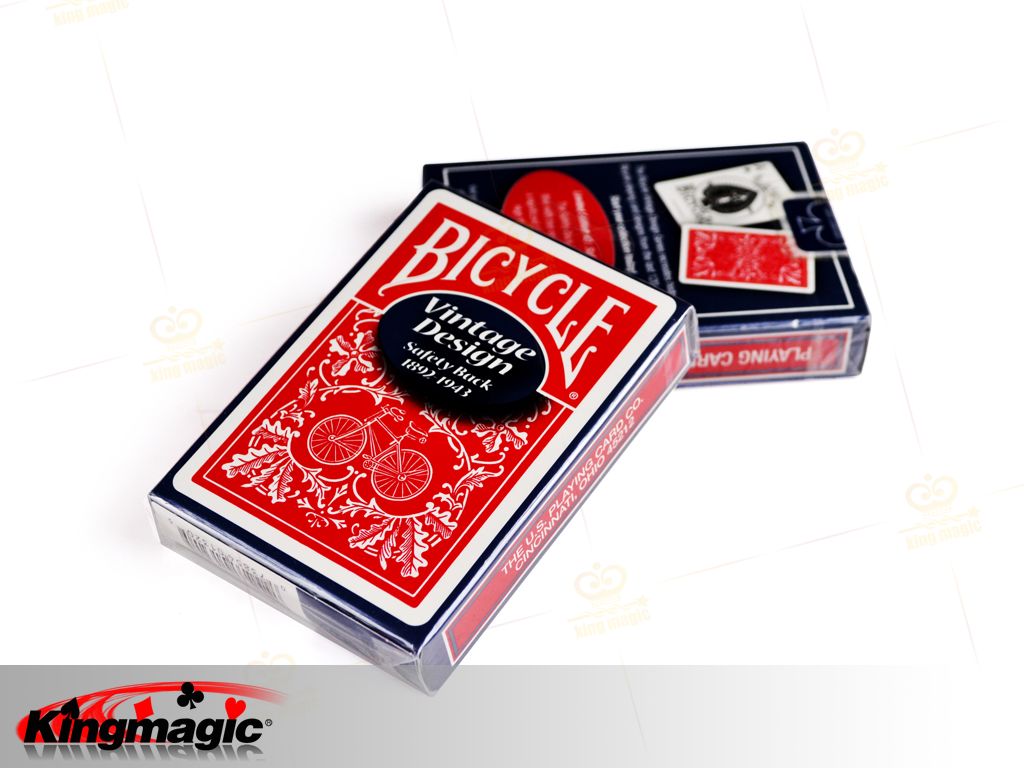 Bicycle Rummy playing card (Red)