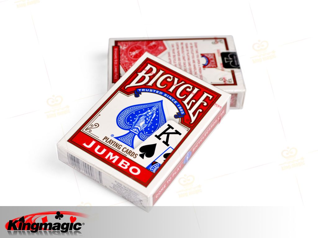 Bicycle Lo Vision Playing Cards (Red)