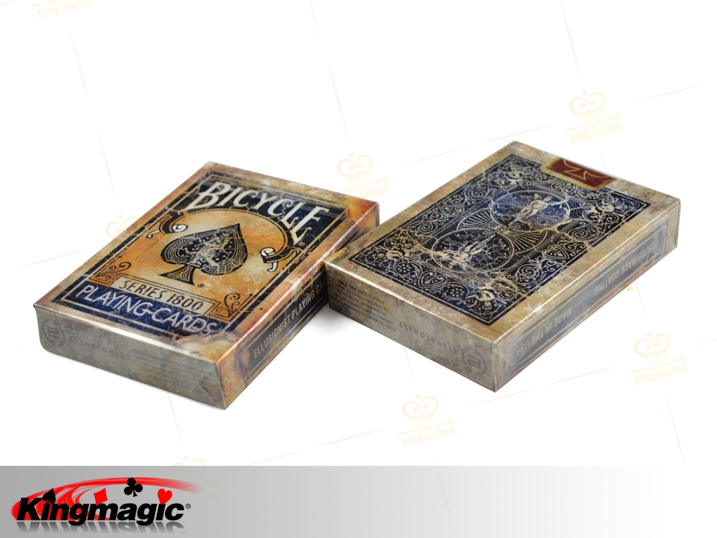 MagicMakers Bicycle Faded Deck (Blue)
