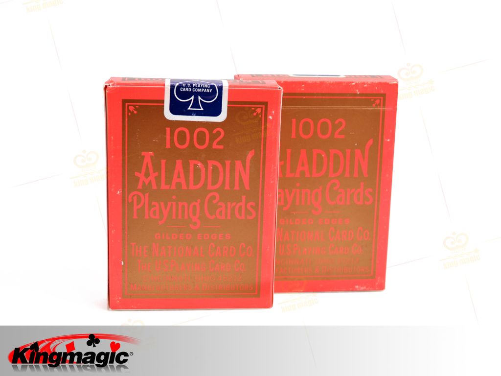Aladdin 1002 Gilded Edges Red