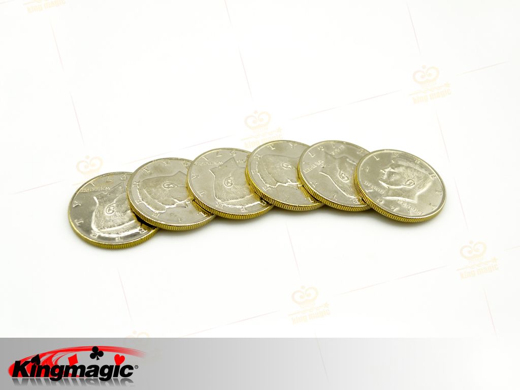 Coin Half Dollar (Gold Silver)