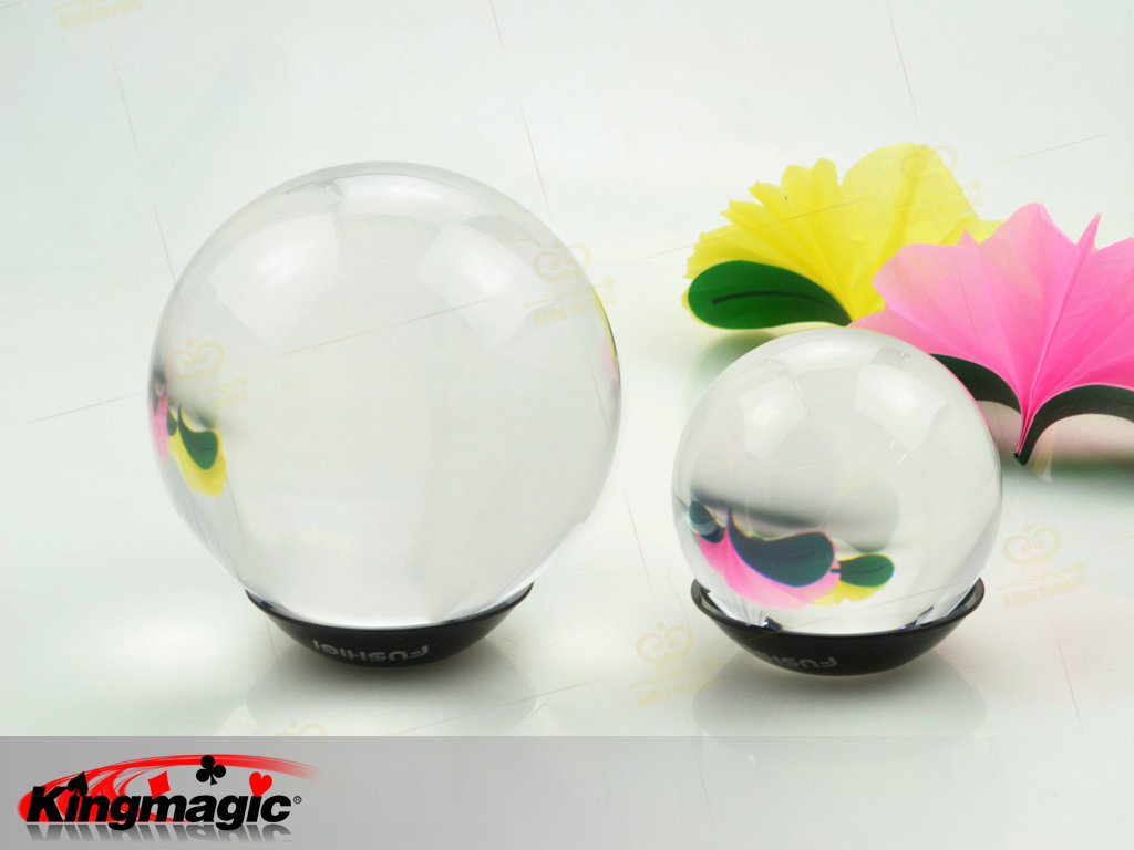 Ultra Clear Acrylic Juggling Ball (100mm) - Click Image to Close