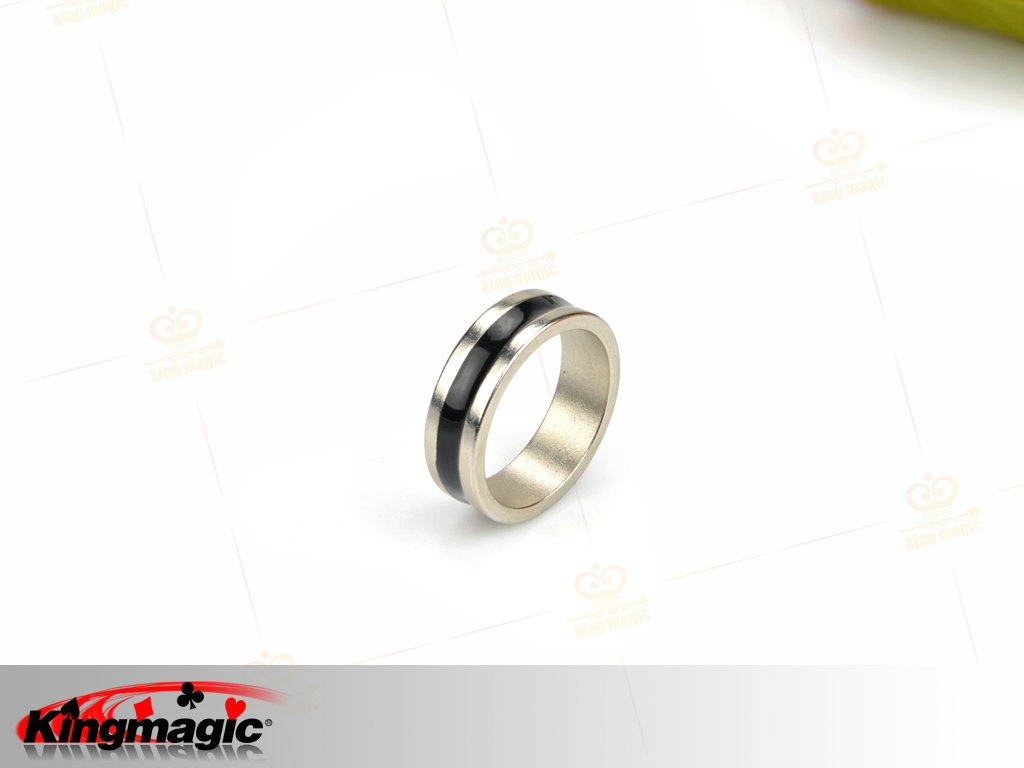 PK Ring Dual Black Line 20mm (Large) - Click Image to Close