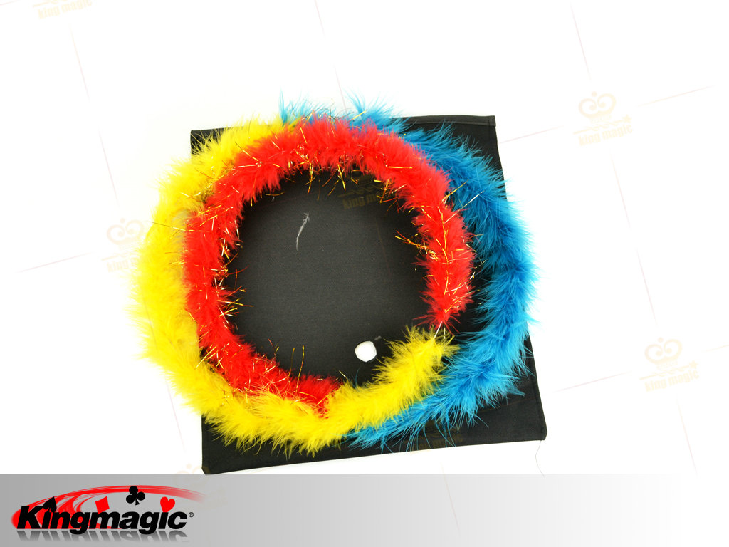 COLOR CHANGING WREATH - Feather - BIG