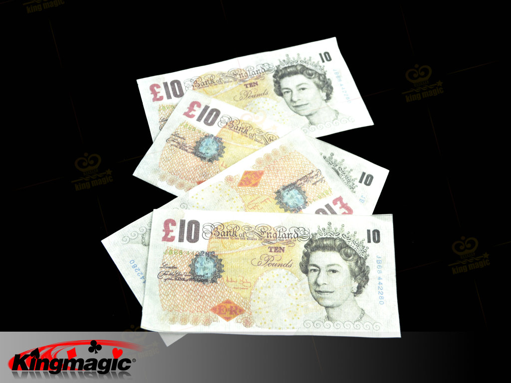 Bill Flash Paper Of British Pound - Set 10