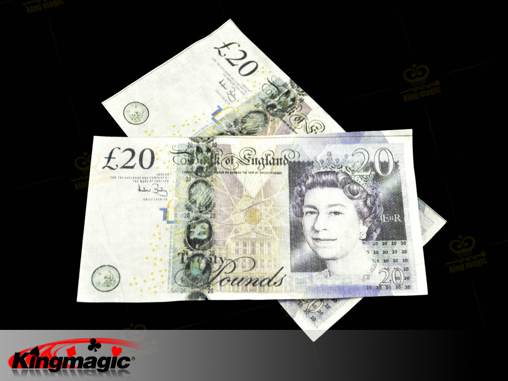 Bill Flash Paper Of British Pound - Set 10