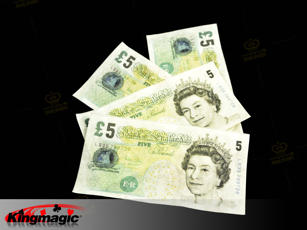 Bill Flash Paper Of British Pound - Set 10