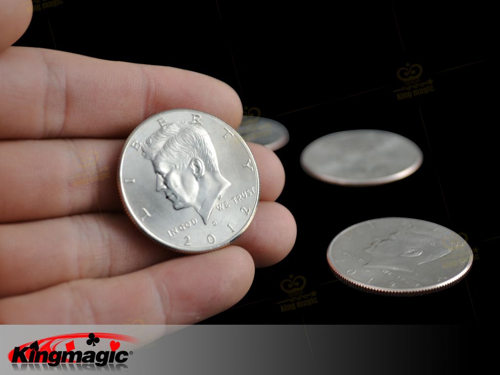 Water Sqirted Coin - Squirting Half Dollar