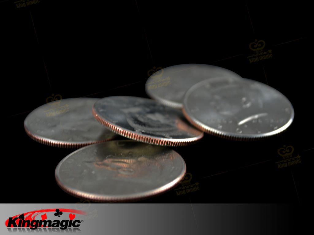 Water Sqirted Coin - Squirting Half Dollar