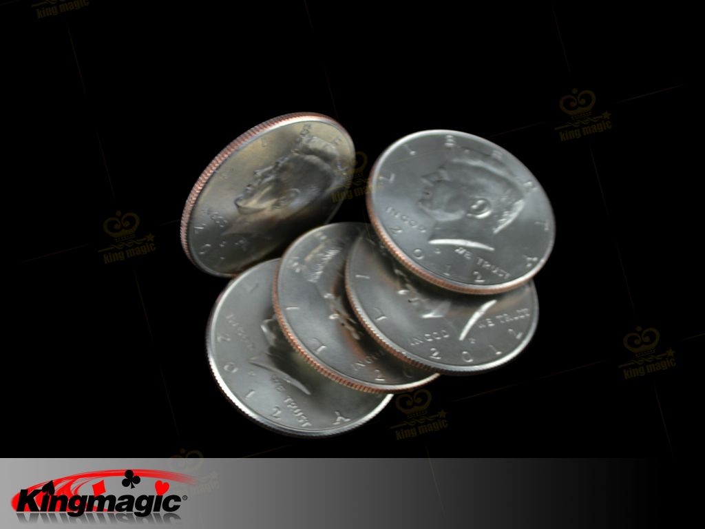 Water Sqirted Coin - Squirting Half Dollar
