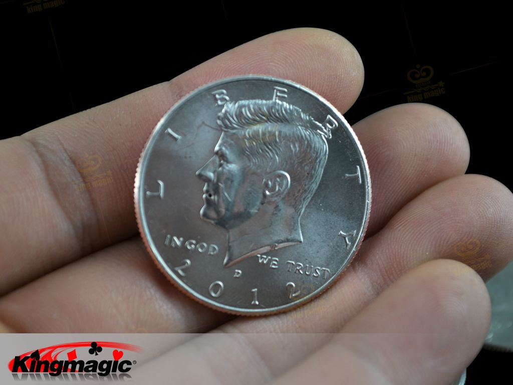 Water Sqirted Coin - Squirting Half Dollar