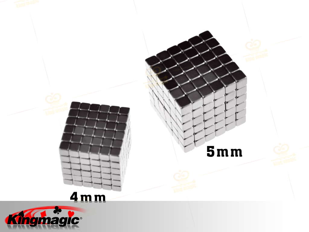 5mm*216 White Buckycubes Magnetic Blocks Cubes