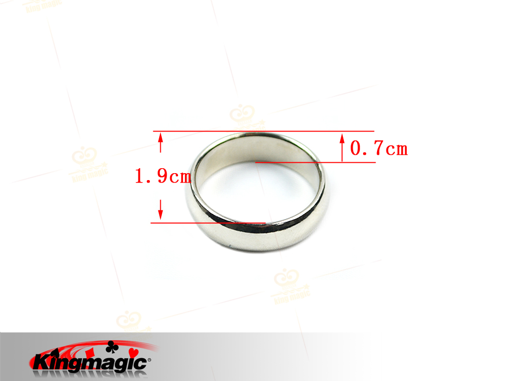 Silver Cambered PK Ring (18MM)