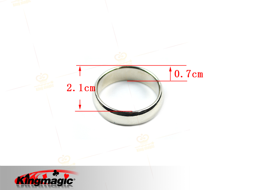 Silver Cambered PK Ring (20MM)