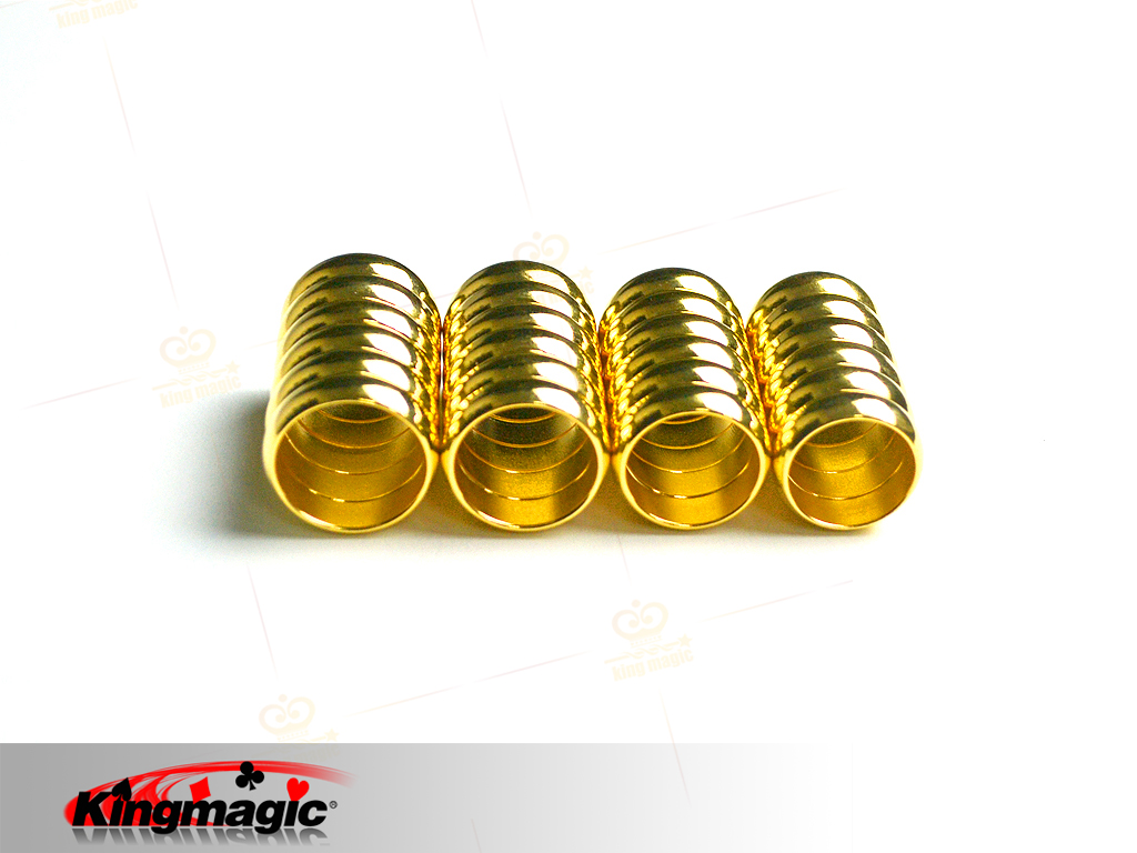 Gold Cambered PK Ring (18MM)