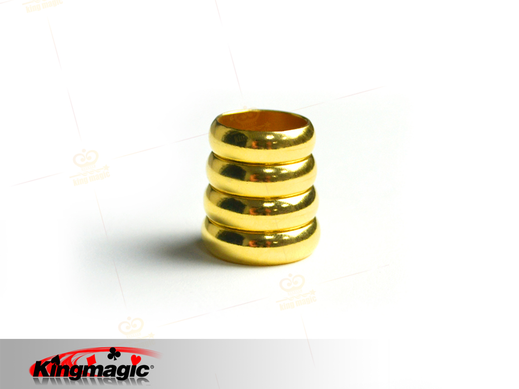 Gold Cambered PK Ring (18MM)