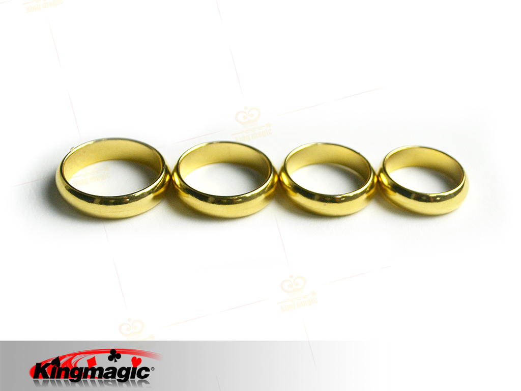 Gold Cambered PK Ring (18MM)