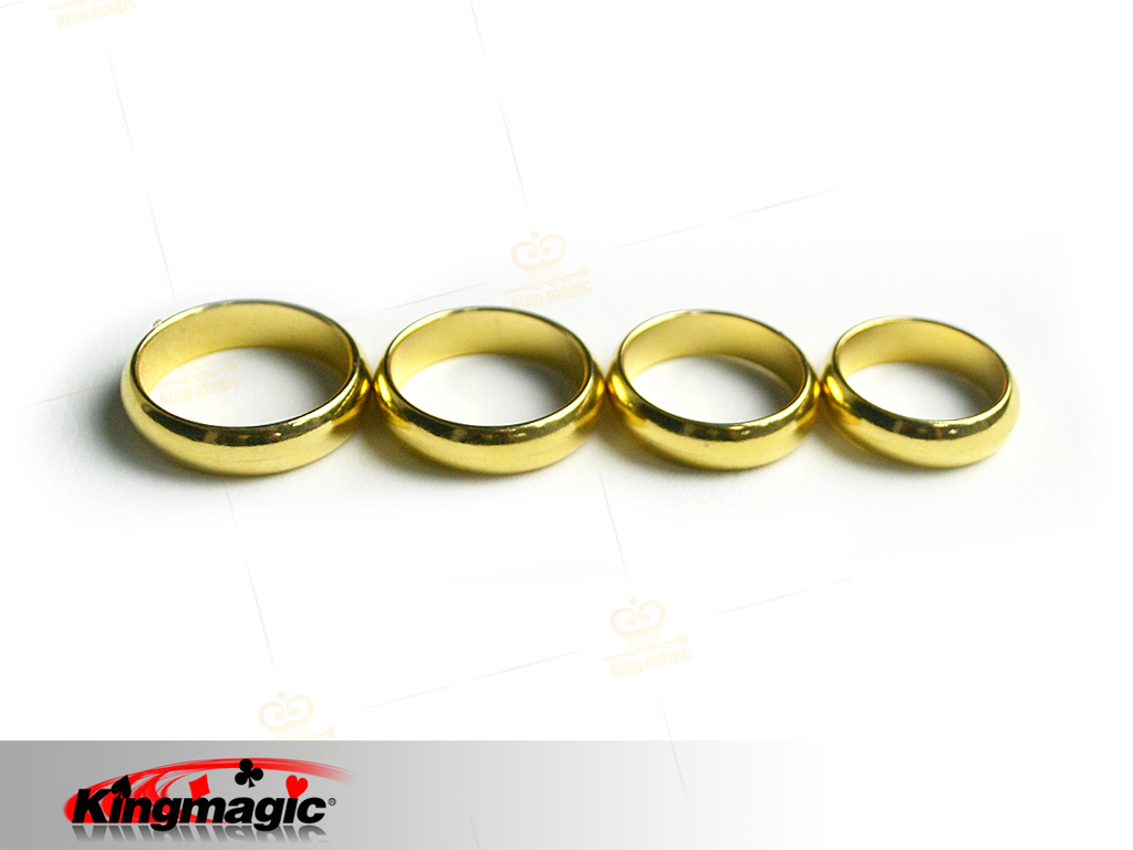 Gold Cambered PK Ring (20MM)