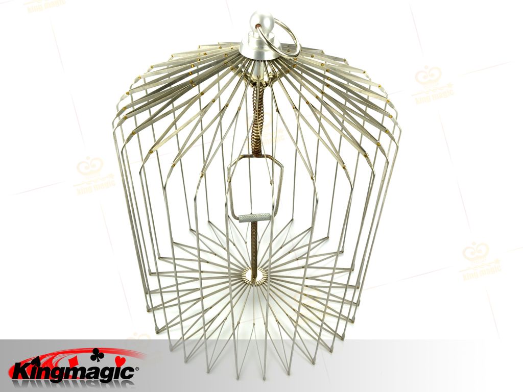 Appearing Bird Cage Large (silver)