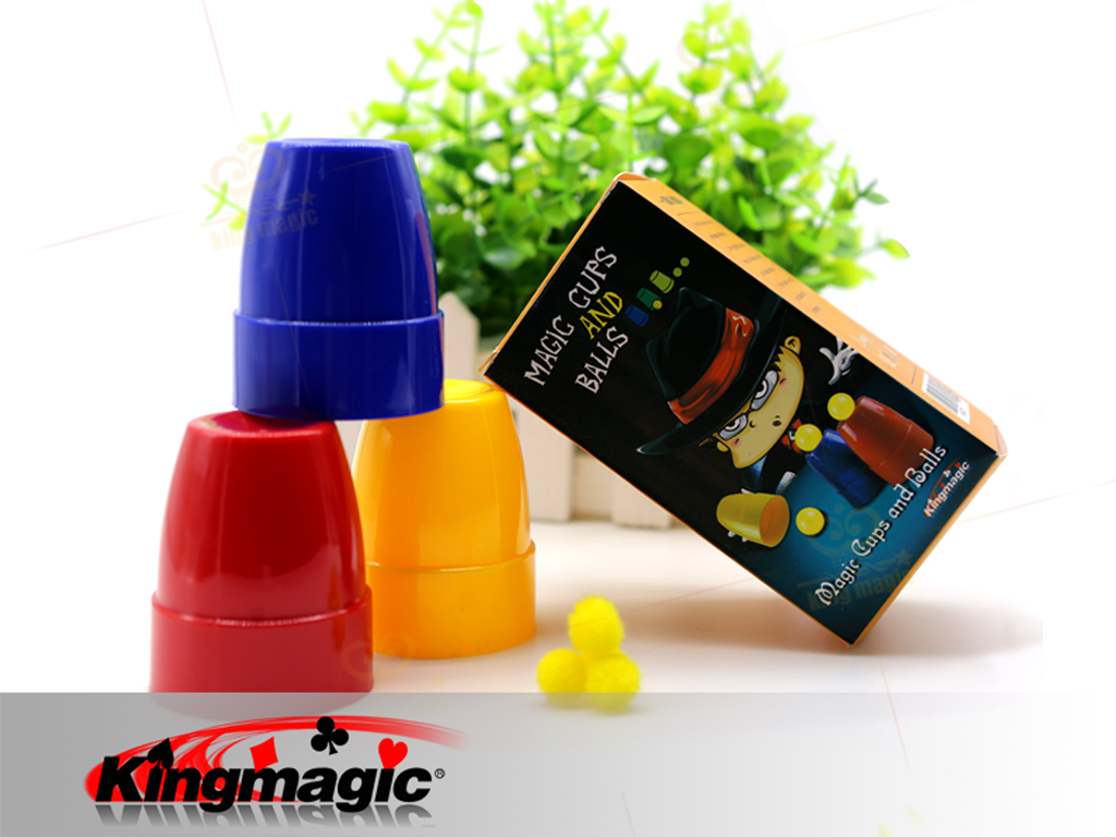 Magic Cups and Balls Plastic